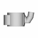 Siphon On D80 Pipe - Downloadable CAD Representation_90_0_degree_snapshot