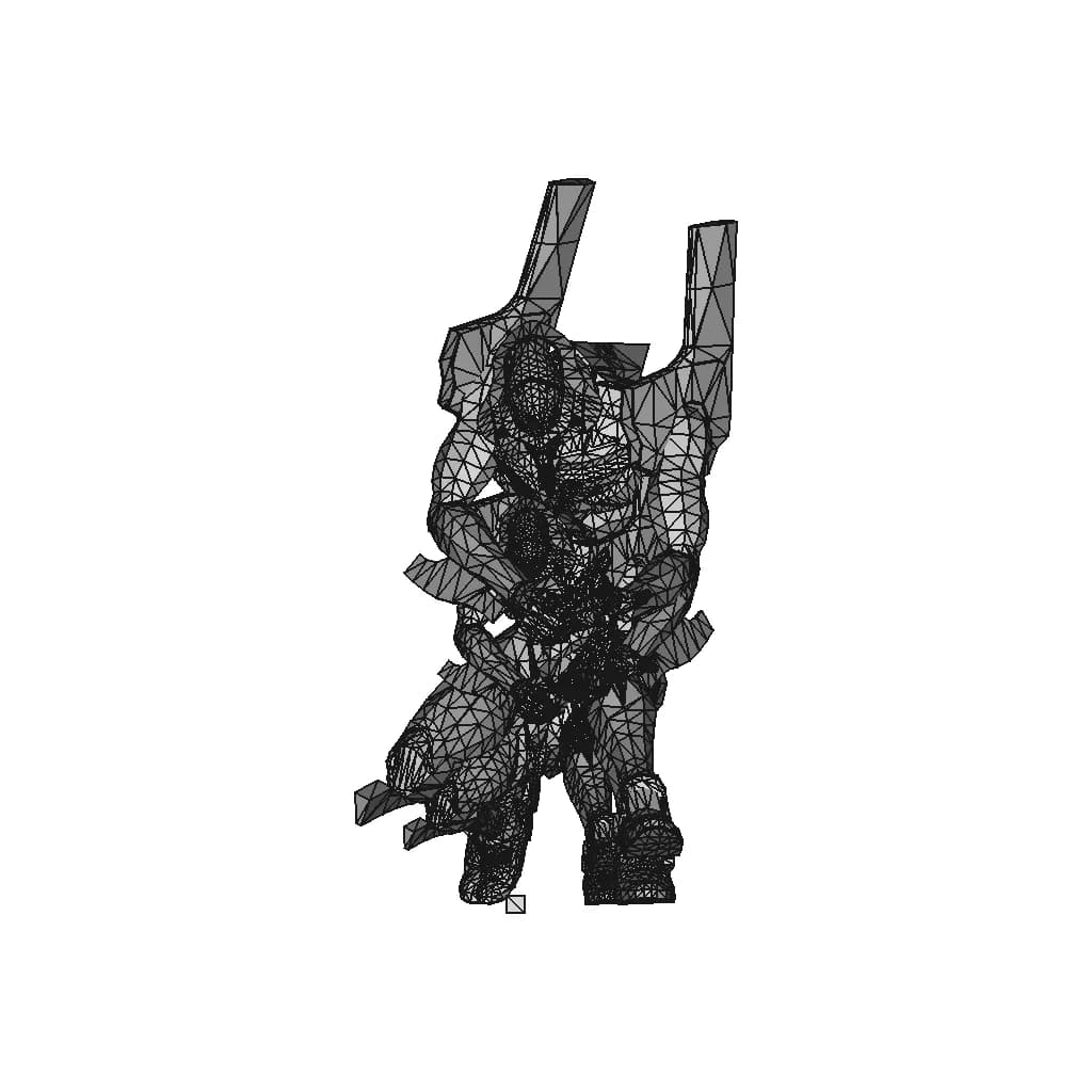Unit 01 From Evangelion(1995) - Standard Mechanical Component_90_0_degree_snapshot