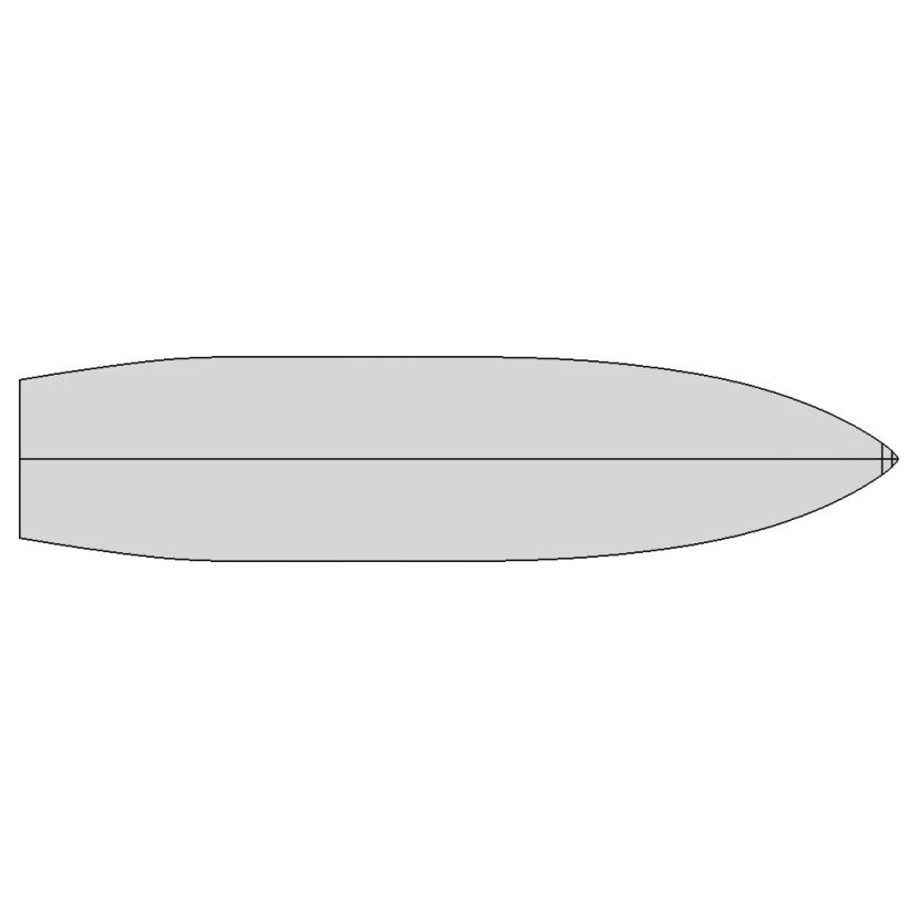 Single Chine Hull - Standard Mechanical Component