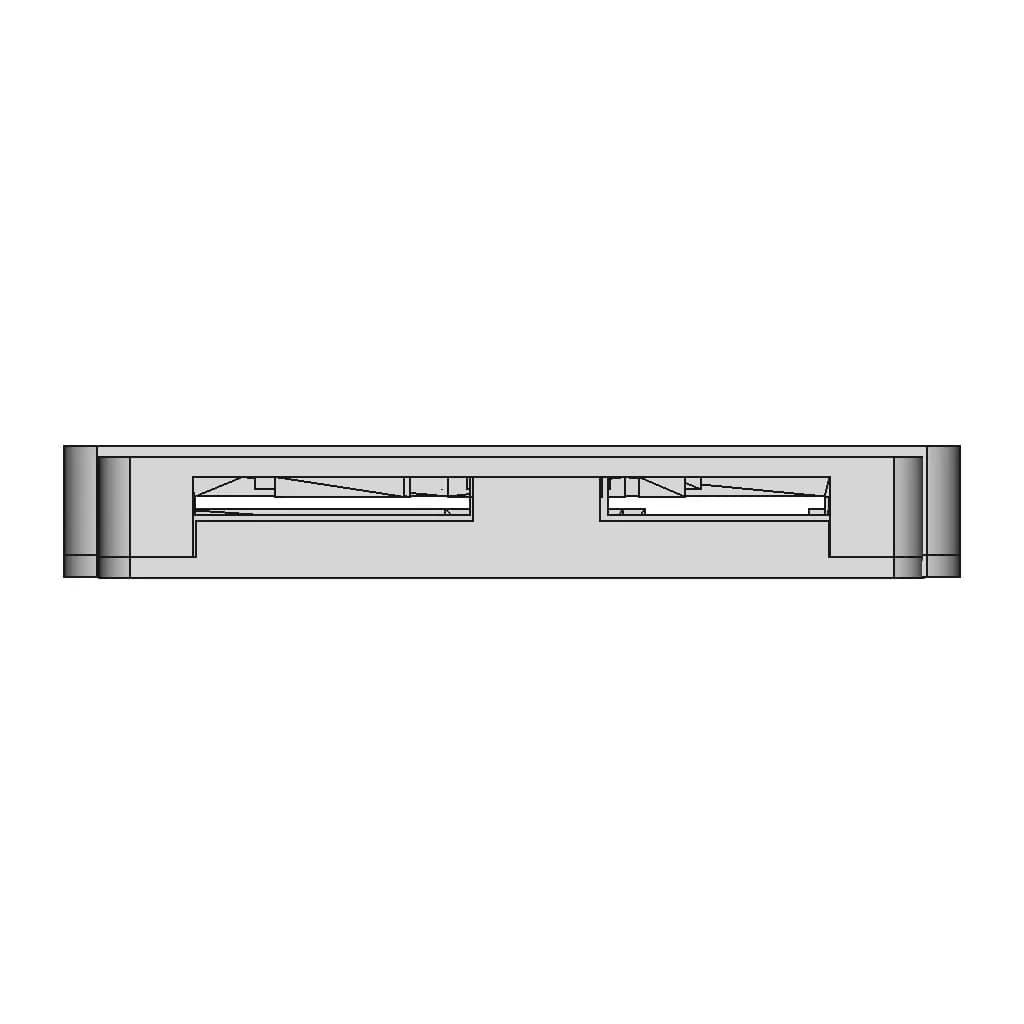 Flipper Zero 3In1 Aio Board V1.4 Case - Downloadable CAD Representation_90_0_degree_snapshot