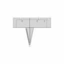Deck Cutoff Section - Downloadable CAD Representation_90_0_degree_snapshot