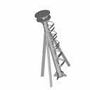 Vsat Anntena Mast - Standard Mechanical Component_60_30_degree_snapshot