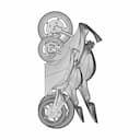 Yamaha R6 2007 Printable Model | 3D Engineering Design File_0_270_degree_snapshot
