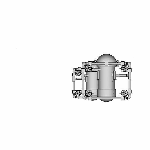 Submarino Via Rádio Controle Mk1 | High-Quality CAD Model