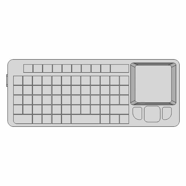 Rii K06 Mini Keyboard - Standard Mechanical Component