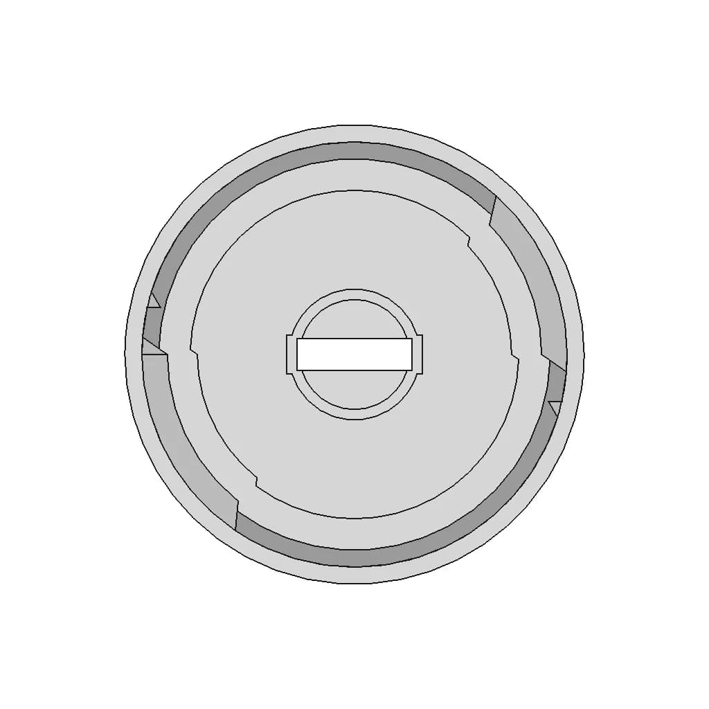 Oral-B Io Type C Connector | High-Quality CAD Model_0_0_degree_snapshot