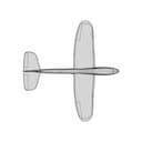 Airplane - Downloadable CAD Representation_0_0_degree_snapshot