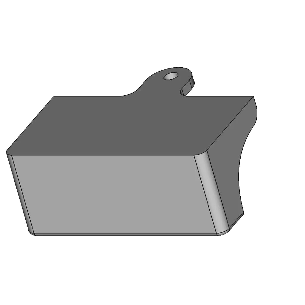 Holder For Temperature Sensor Xiaomi Lywsd03 | High-Quality CAD Model_60_30_degree_snapshot