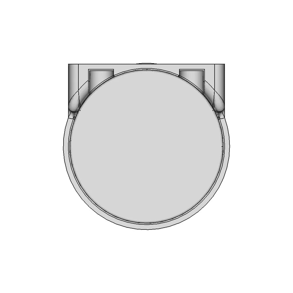Holder For Motion Sensor Aqara Rtcgq11Lm - Downloadable CAD Representation_0_0_degree_snapshot