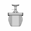 Pontoon Boat 8M | High-Quality CAD Model_270_0_degree_snapshot