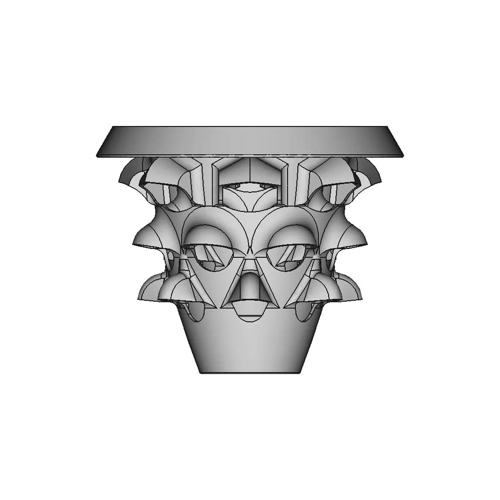 A Pot For Growing Greenery On The Windowsill - Standard Mechanical Component_90_0_degree_snapshot