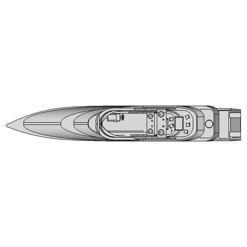 Mega Yacht | 3D Engineering Design File