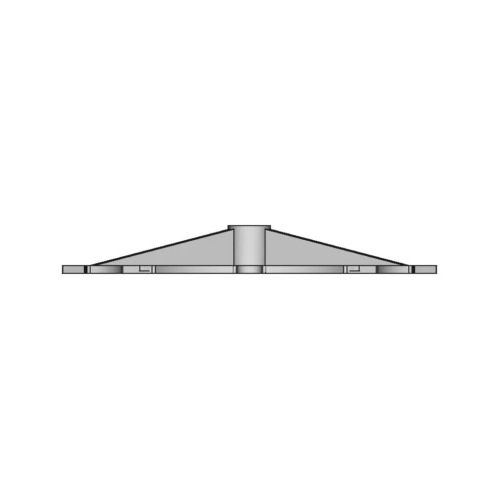 Tripod Spreader For Celestron Cg-5, As-Gt, Cgem And Other Skywatcher Tripods | High-Quality CAD Model_270_0_degree_snapshot