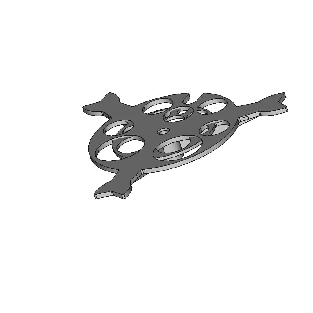 Tripod Spreader For Celestron Cg-5, As-Gt, Cgem And Other Skywatcher Tripods | High-Quality CAD Model_60_30_degree_snapshot