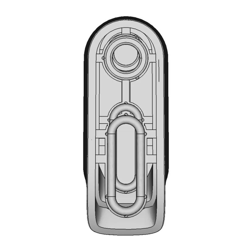 Bene - Bay Chair - Floor Glider | High-Quality CAD Model