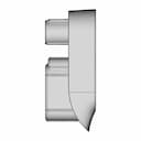 Bene - Bay Chair - Floor Glider | High-Quality CAD Model_0_90_degree_snapshot