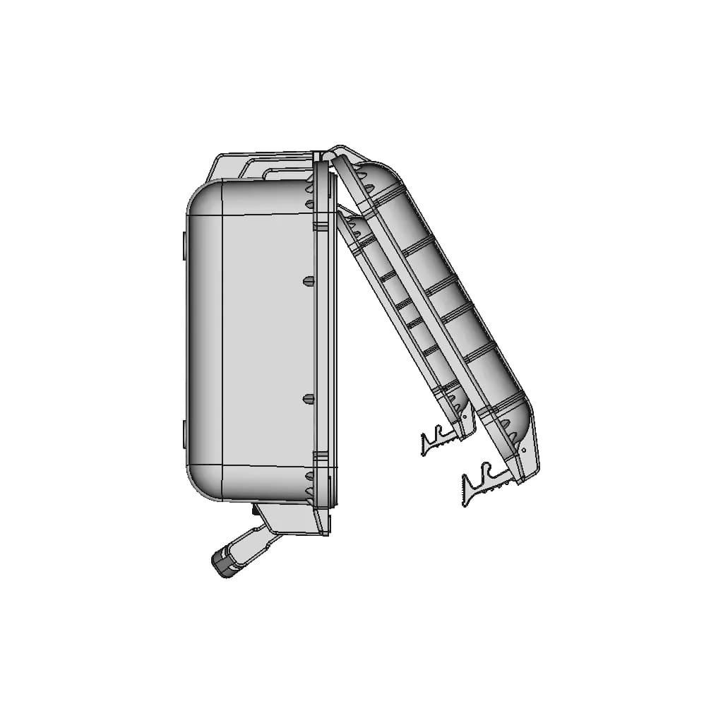 Apache 2800 Weatherproof Case From Harbor Freight | 3D Engineering Design File_0_270_degree_snapshot