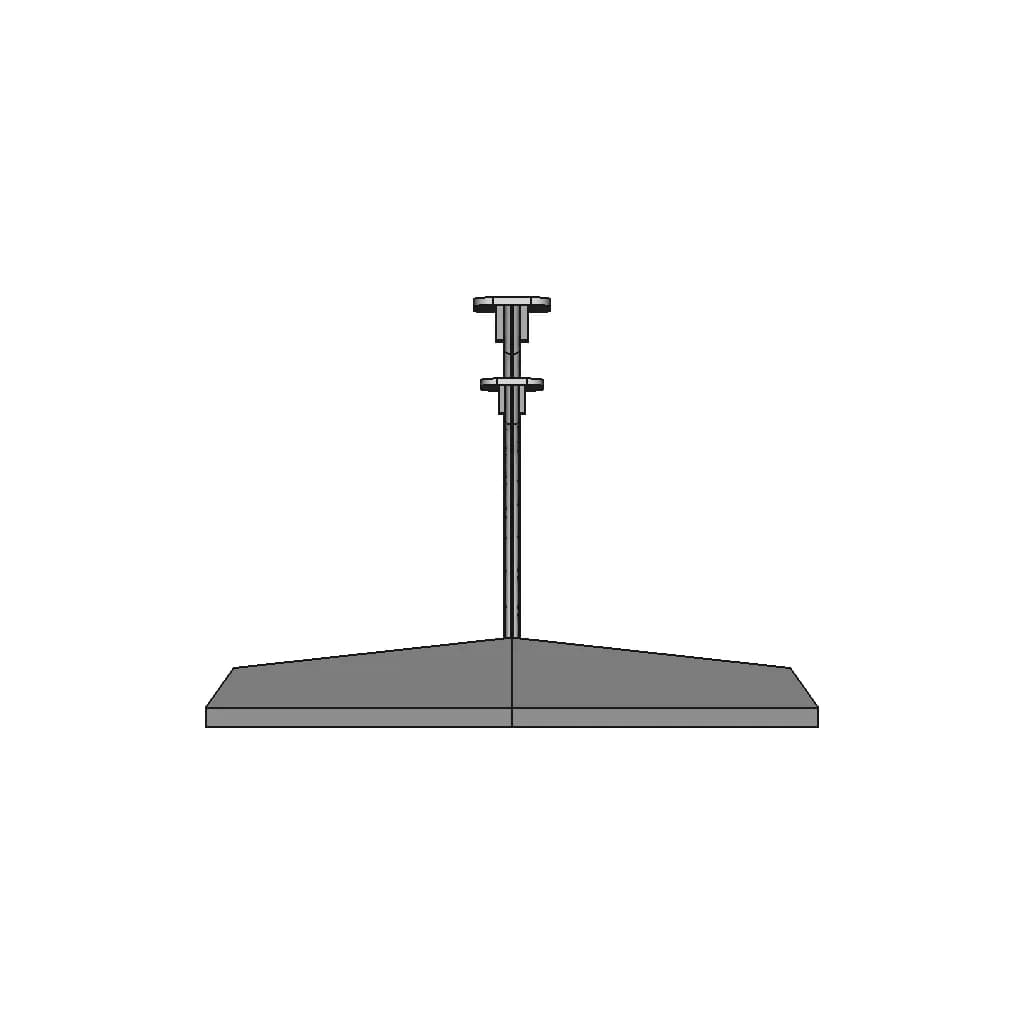 Aircraft Model Holder - Downloadable CAD Representation_0_90_degree_snapshot