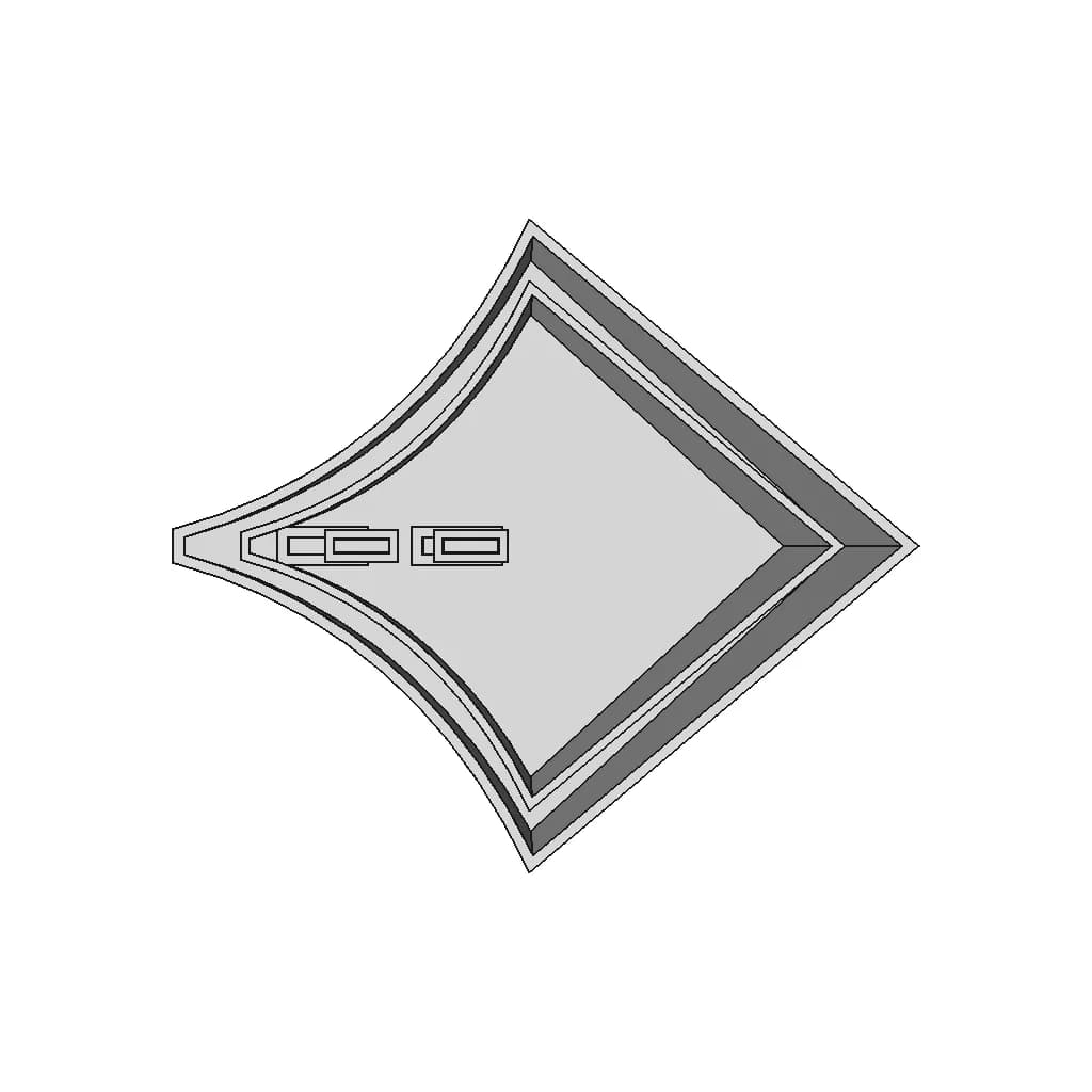 Aircraft Model Holder - Downloadable CAD Representation_90_0_degree_snapshot