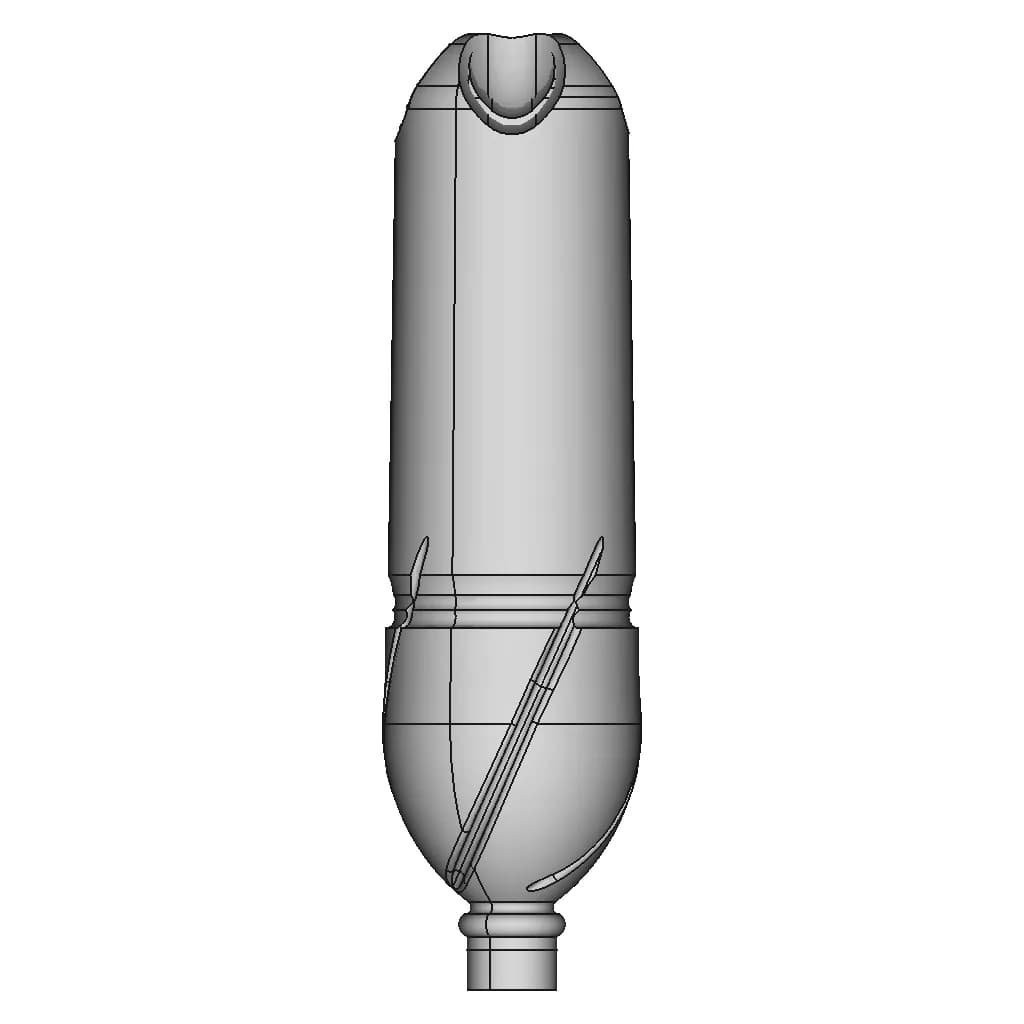Water Bottle - Standard Mechanical Component_270_0_degree_snapshot