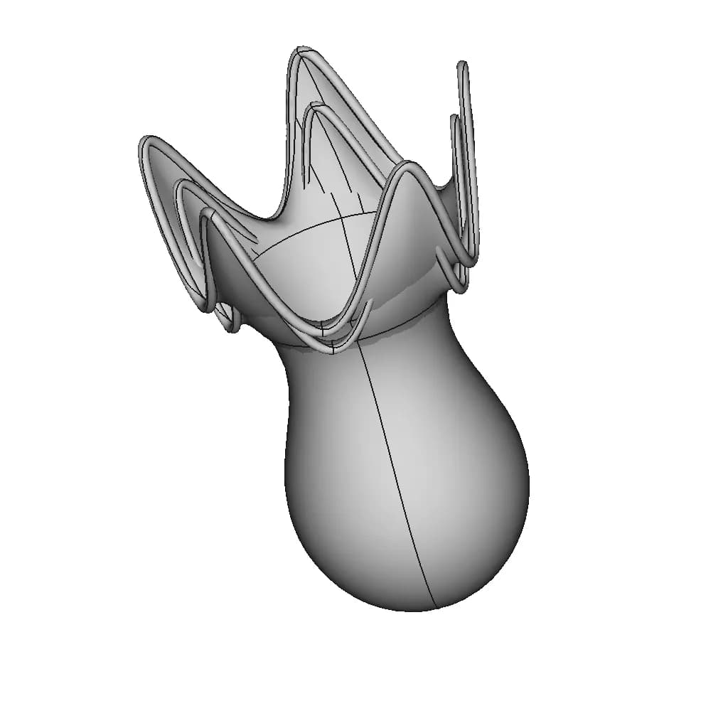 Flowerpot | High-Quality CAD Model_60_30_degree_snapshot
