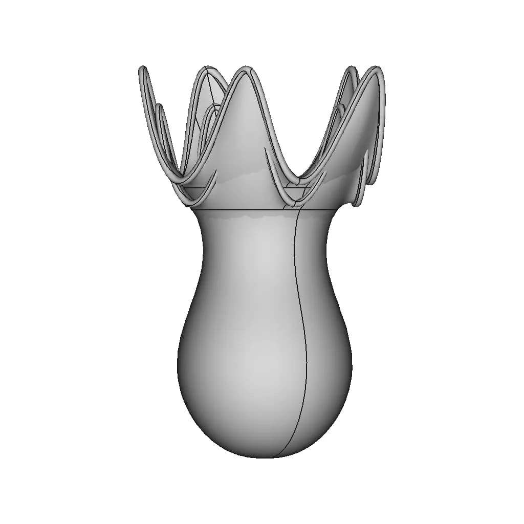 Flowerpot | High-Quality CAD Model_90_0_degree_snapshot