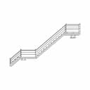 Stainless Steal Stair - Downloadable CAD Representation_0_0_degree_snapshot
