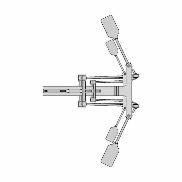 Boat Pedal Mechanism - Downloadable CAD Representation