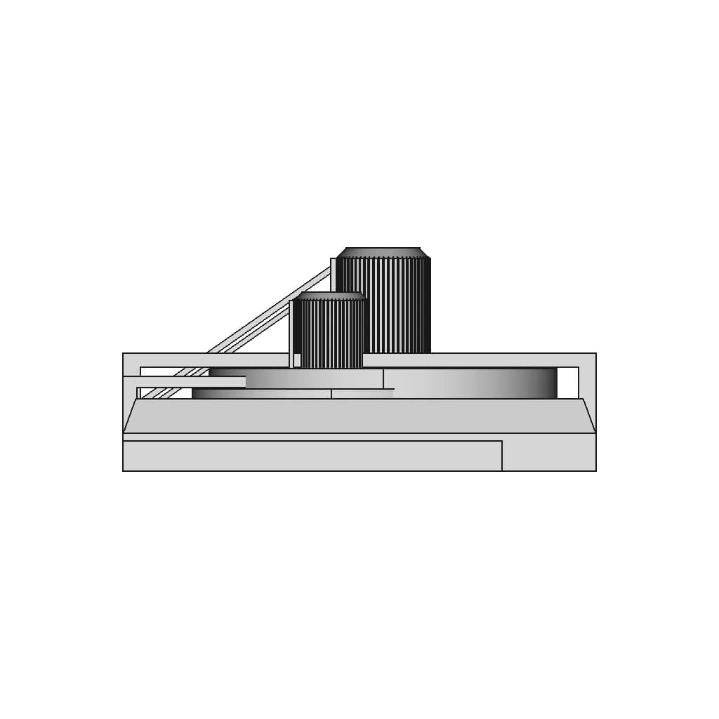 Cooling Radiator For Caterpilar C18 - Marine Version | High-Quality CAD Model_90_0_degree_snapshot