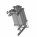 Aqua Blue C125 - Hw | High-Quality CAD Model_60_30_degree_snapshot