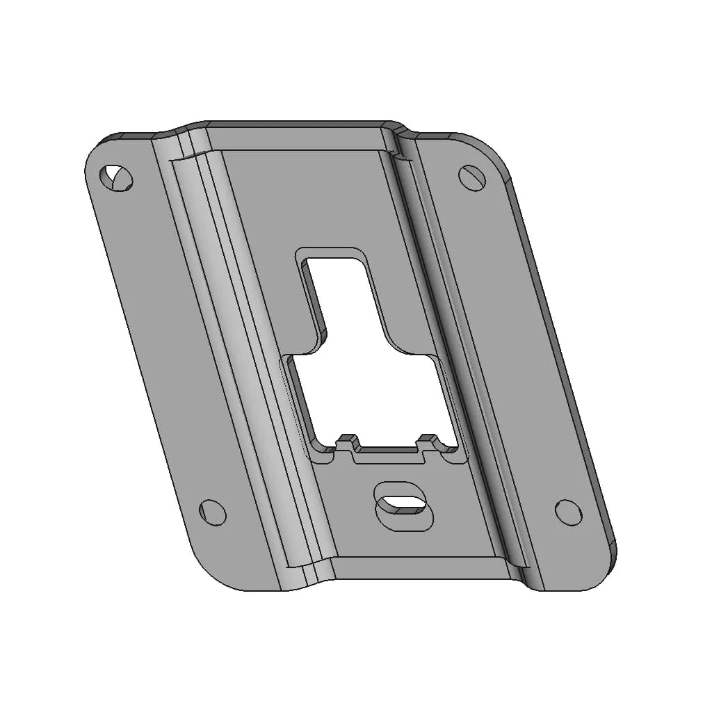Ford Bed Tie Down Bracket | High-Quality CAD Model_60_30_degree_snapshot