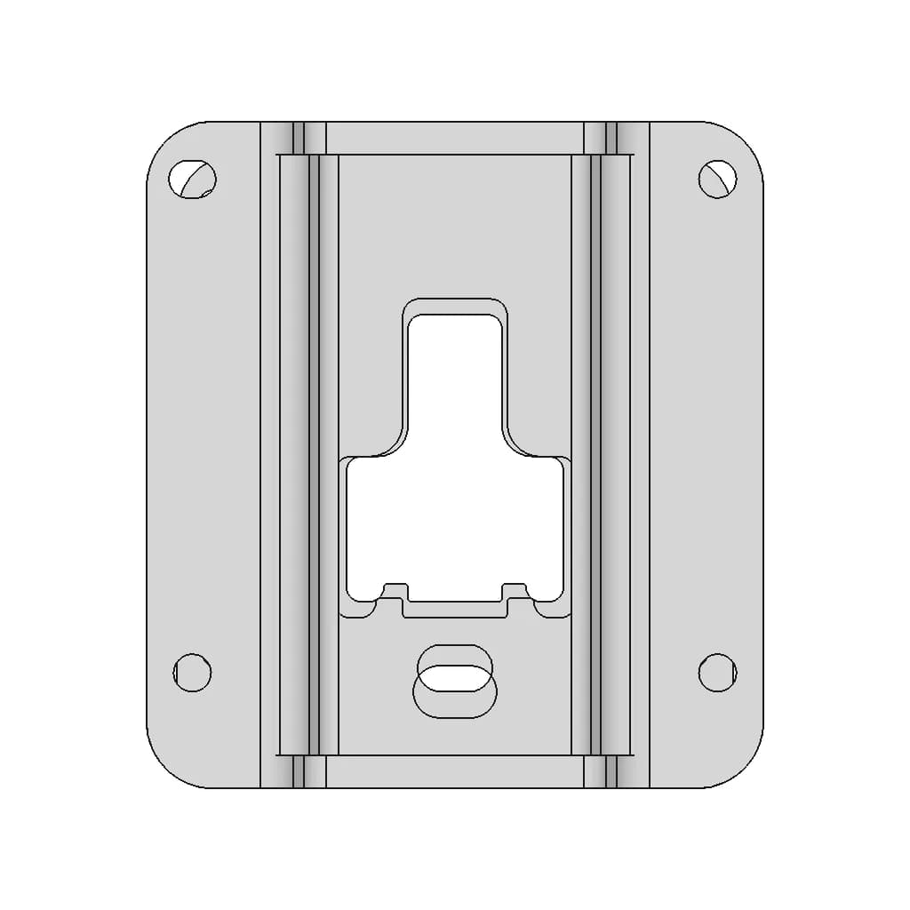 Ford Bed Tie Down Bracket | High-Quality CAD Model_90_0_degree_snapshot