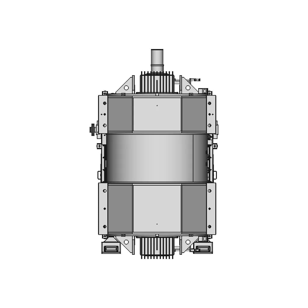Electric Generator - Standard Mechanical Component_90_0_degree_snapshot