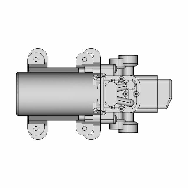 Diaphragm Pump 5L/Min | High-Quality CAD Model