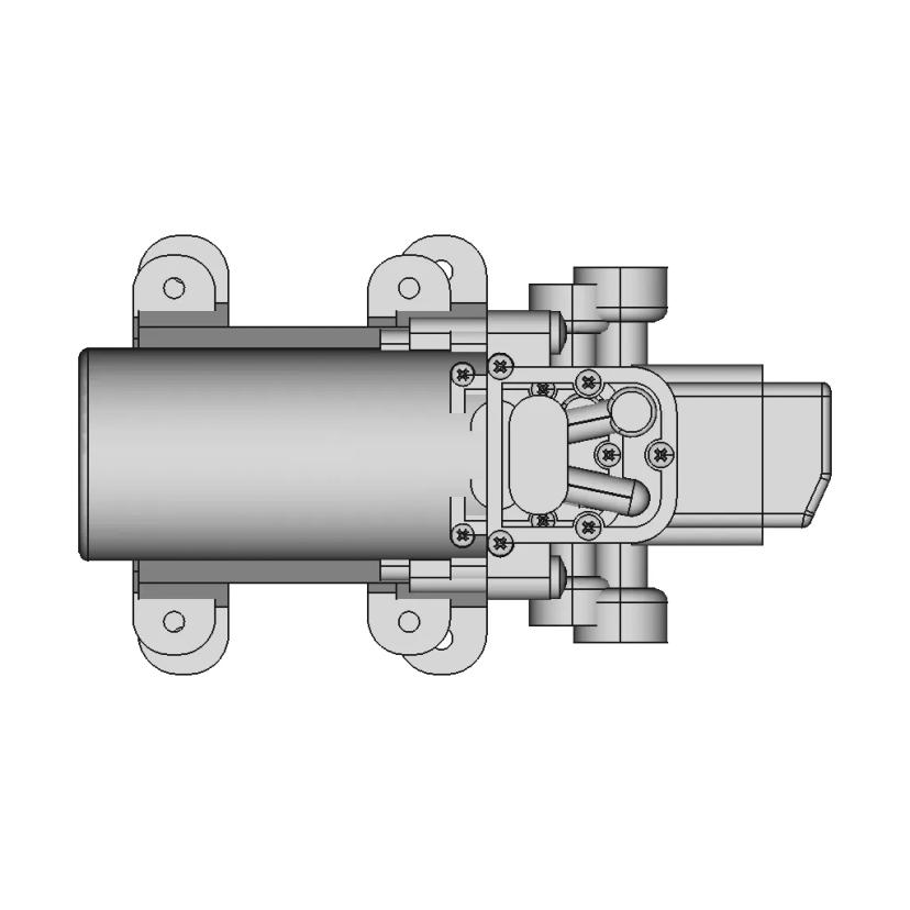 Diaphragm Pump 5L/Min | High-Quality CAD Model