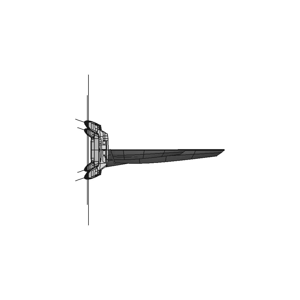 Cruising Catamaran Step - Downloadable CAD Representation_0_270_degree_snapshot