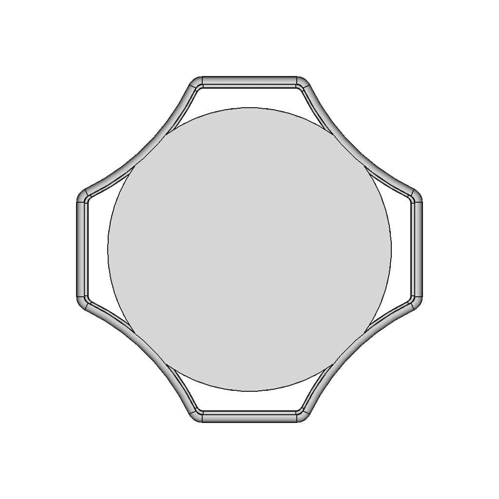 Fuel Cap For Outboard Motor | 3D Engineering Design File_0_0_degree_snapshot