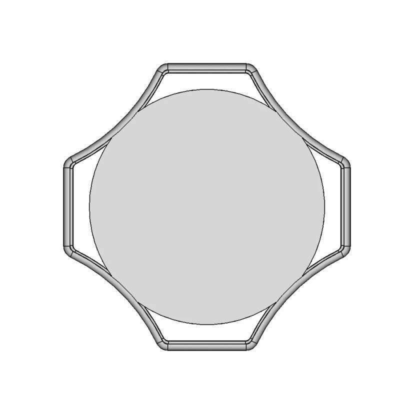Fuel Cap For Outboard Motor | 3D Engineering Design File