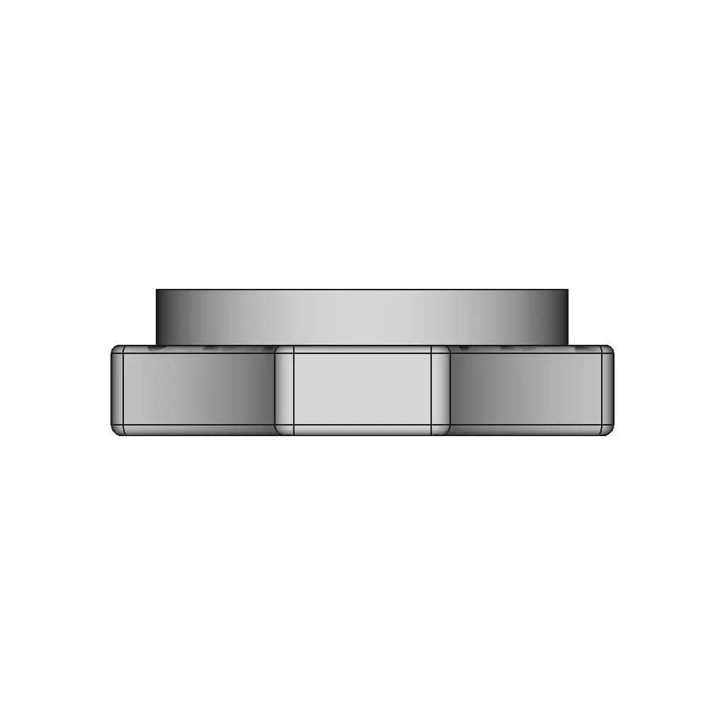 Fuel Cap For Outboard Motor | 3D Engineering Design File_270_0_degree_snapshot