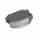 Fuel Cap For Outboard Motor | 3D Engineering Design File_60_30_degree_snapshot