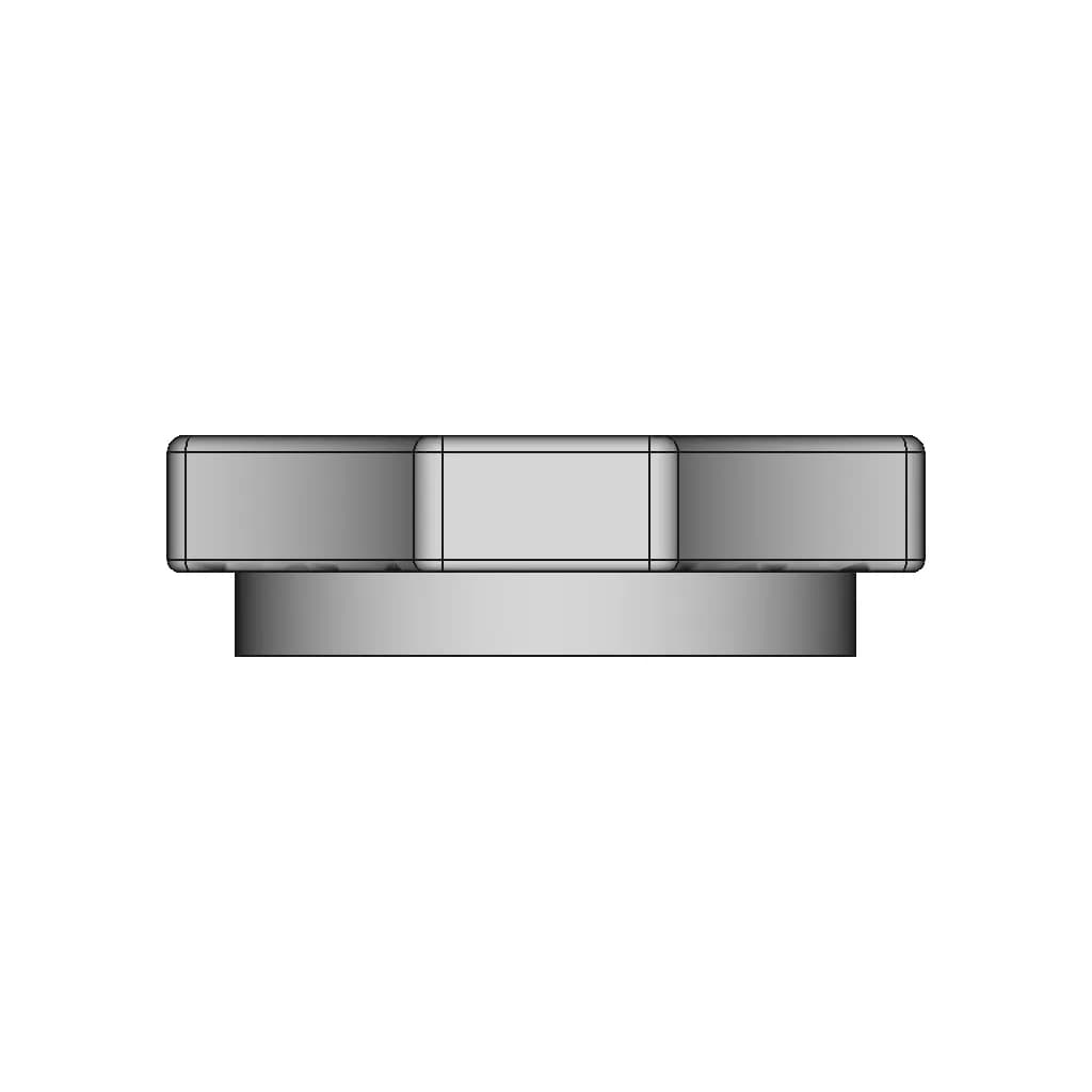 Fuel Cap For Outboard Motor | 3D Engineering Design File_90_0_degree_snapshot
