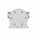 Jabsco 1673 Pedestal Pump - Downloadable CAD Representation_0_0_degree_snapshot