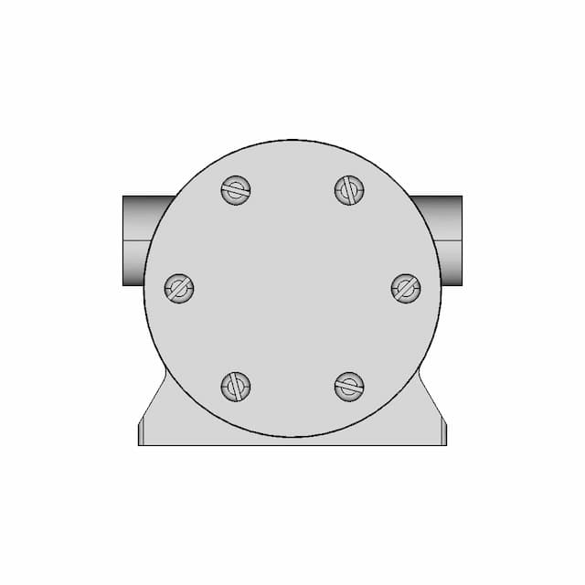Jabsco 1673 Pedestal Pump - Downloadable CAD Representation