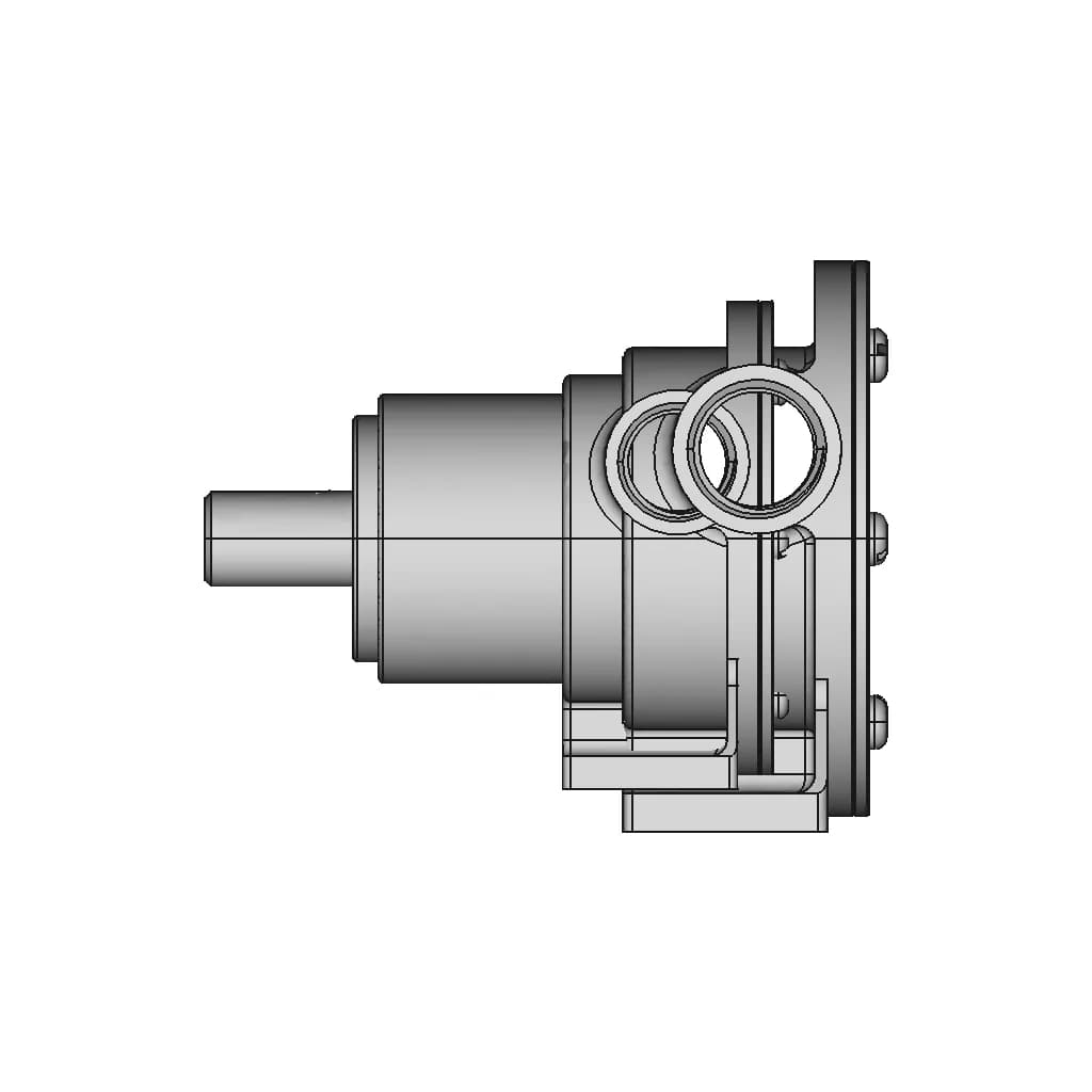 Jabsco 1673 Pedestal Pump - Downloadable CAD Representation_0_270_degree_snapshot
