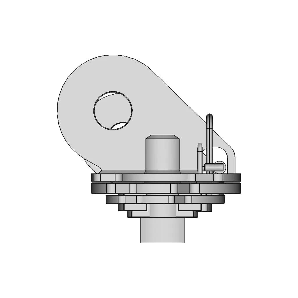 Hatch Cover Lifting Lug | High-Quality CAD Model_0_270_degree_snapshot