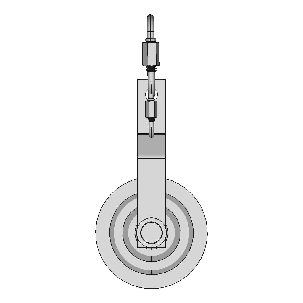 Inexpensive Anchor Buoy System - Standard Mechanical Component_0_270_degree_snapshot