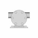 Jabsco 52040 Pedestal Pump - Downloadable CAD Representation_0_0_degree_snapshot