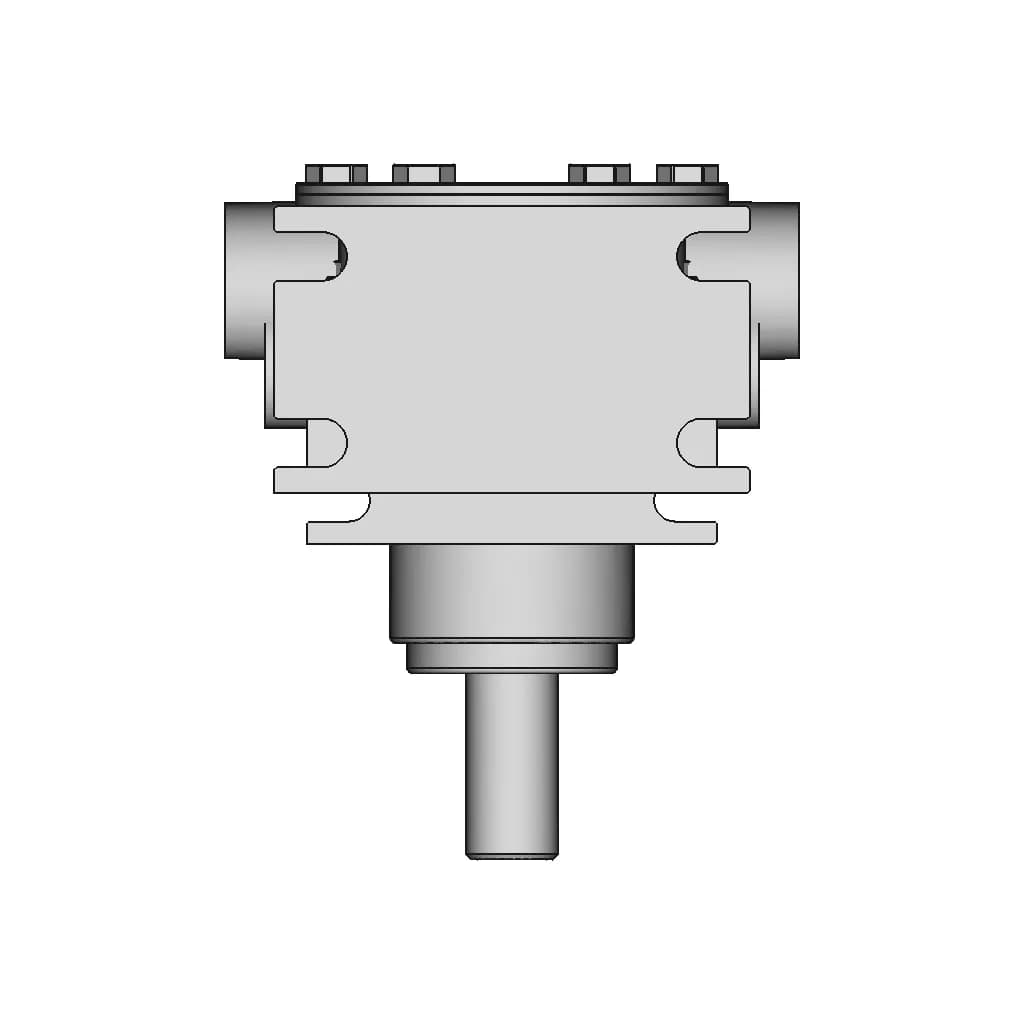 Jabsco 52040 Pedestal Pump - Downloadable CAD Representation_90_0_degree_snapshot