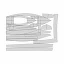 Pirat Dinghy Flat Pattern - Standard Mechanical Component_0_0_degree_snapshot