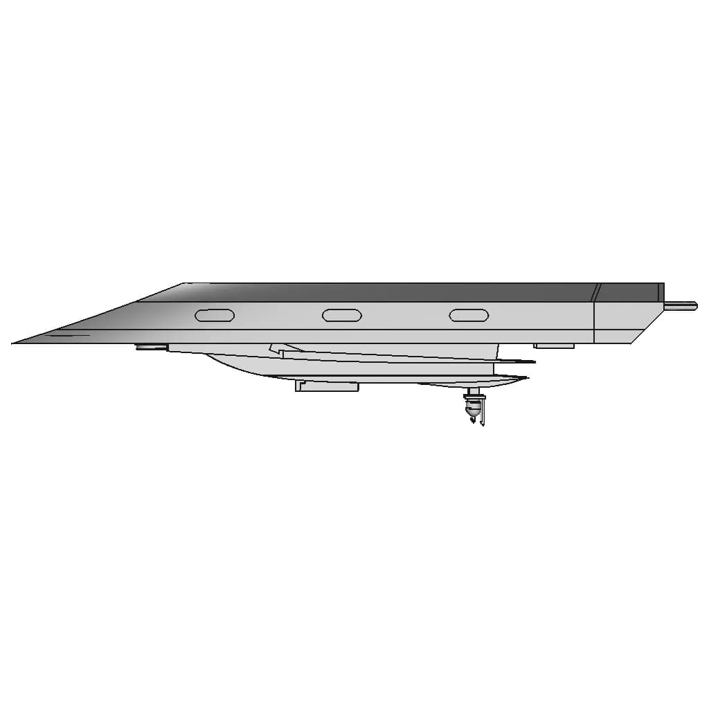 Sunseeker Type Yacht | High-Quality CAD Model_270_0_degree_snapshot